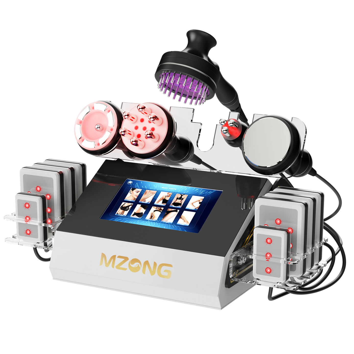 Mzong 5-in-1 Ultrasonic 30K Cavitation Radio Frequency RF